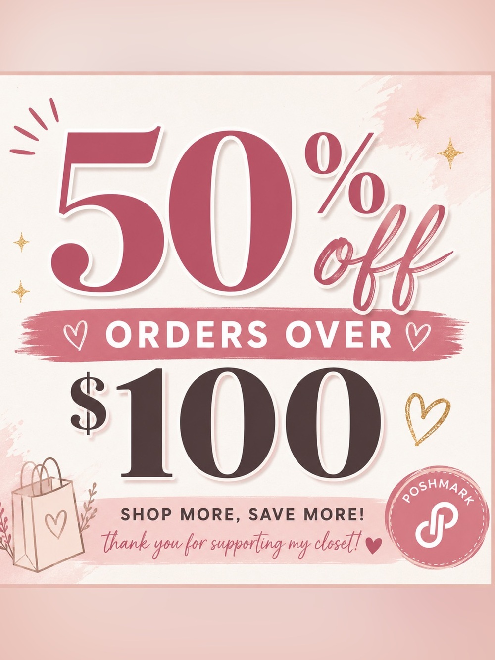 50% Off Promotion